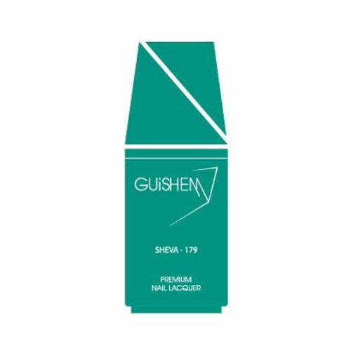 Premium Nail Lacquer, SHEVA - 179, DEEP TURQUOISE CRÈME NAIL POLISH