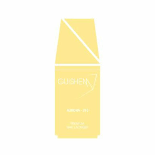 Premium Nail Lacquer, AURORA- 210, BABY YELLOW CRÈME NAIL POLISH