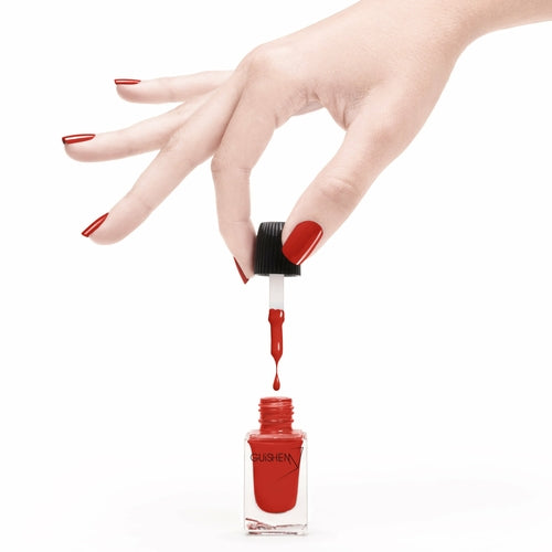 Premium Nail Lacquer, TANGERINE - 240, BRIGHT REDISH ORANGE CRÈME NAIL