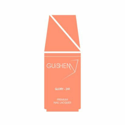 Premium Nail Lacquer, GLORY - 241, SOFT ORANGE CRÈME NAIL POLISH