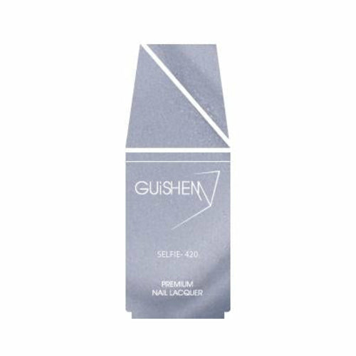 Premium Nail Lacquer, SELFIE - 420, LUXE CHROME METAL NAIL POLISH