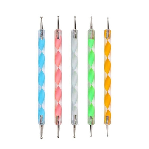 20PCS/Set Nail Art Design Dotting Painting Drawing Polish Brush Pen