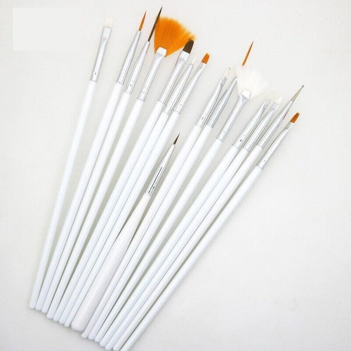 20PCS/Set Nail Art Design Dotting Painting Drawing Polish Brush Pen