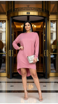 COZY HIGH LOW DRESS
