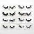 10 Pairs Eyelashes 6D Mink Lashes Full Strip Volume Mink False Eyelash