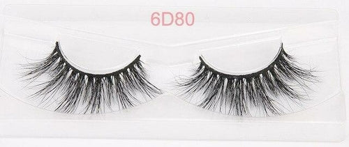 10 Pairs Eyelashes 6D Mink Lashes Full Strip Volume Mink False Eyelash