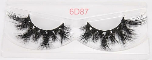 10 Pairs Eyelashes 6D Mink Lashes Full Strip Volume Mink False Eyelash