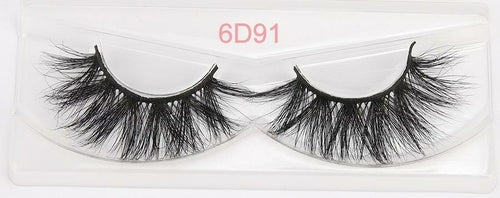 10 Pairs Eyelashes 6D Mink Lashes Full Strip Volume Mink False Eyelash