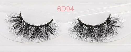10 Pairs Eyelashes 6D Mink Lashes Full Strip Volume Mink False Eyelash